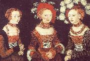 Emilla und Sidonia von Sachsen Lucas  Cranach